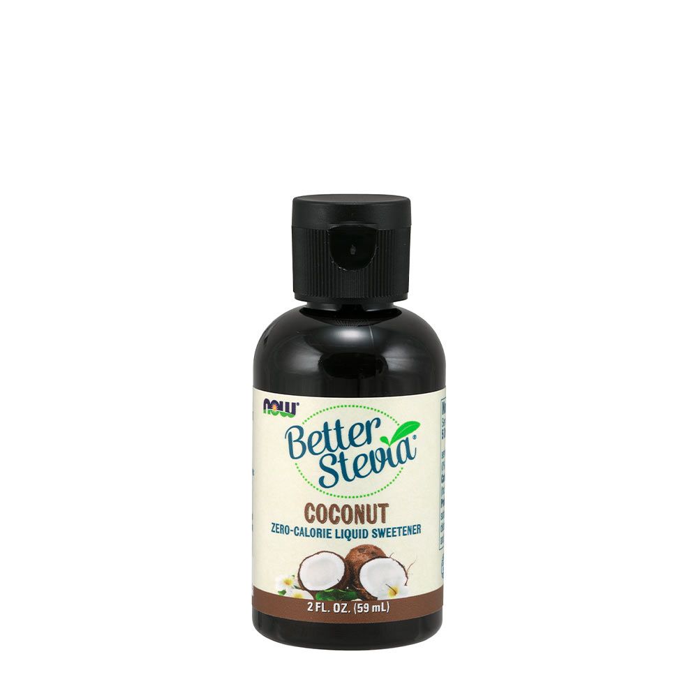 NOW - BETTERSTEVIA LIQUID - FOLYÉKONY ÉDESÍTŐSZER - KÓKUSZ - 59 ML NOW - BETTERSTEVIA LIQUID - FOLYÉKONY ÉDESÍTŐSZER - KÓKUSZ - 59 ML