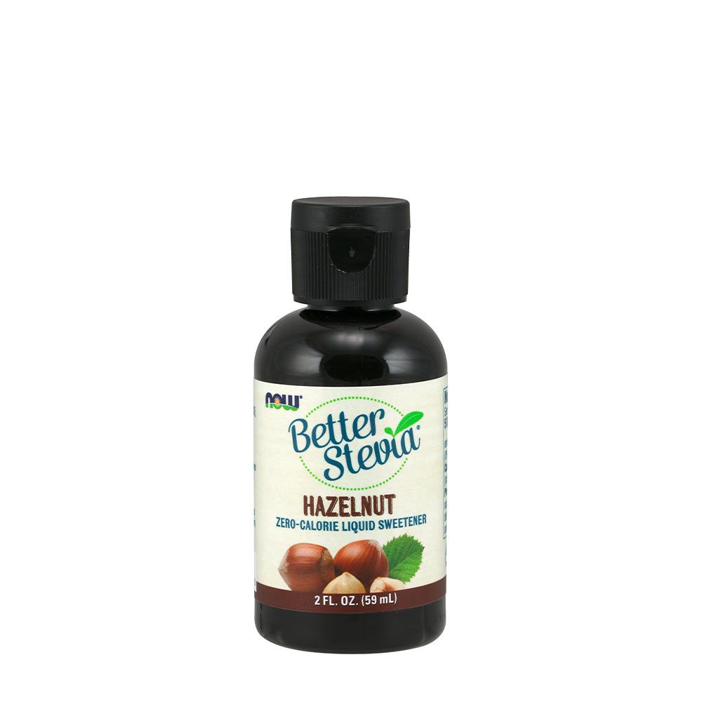 NOW - BETTERSTEVIA LIQUID - FOLYÉKONY ÉDESÍTŐSZER - MOGYORÓ - 59 ML NOW - BETTERSTEVIA LIQUID - FOLYÉKONY ÉDESÍTŐSZER - MOGYORÓ - 59 ML