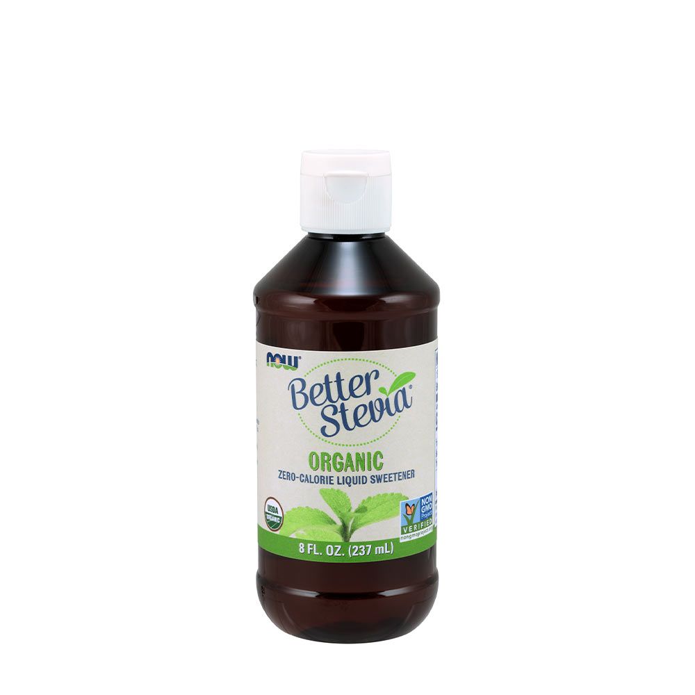 NOW - BETTERSTEVIA LIQUID - FOLYÉKONY ÉDESÍTŐSZER - ORGANIKUS - 237 ML