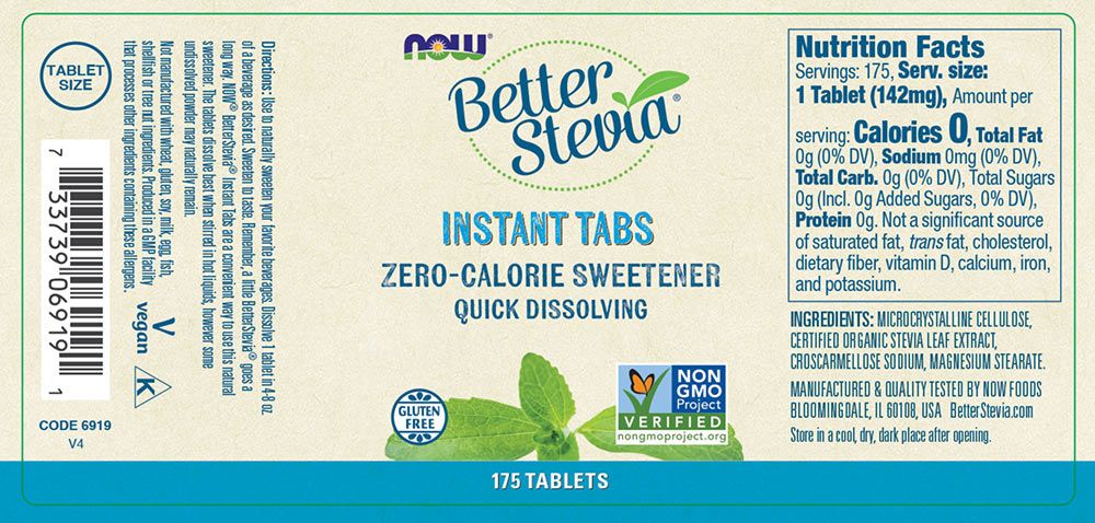 NOW - BETTERSTEVIA TERMÉSZETES ÉDESÍTŐSZER - 175 TABLETTA