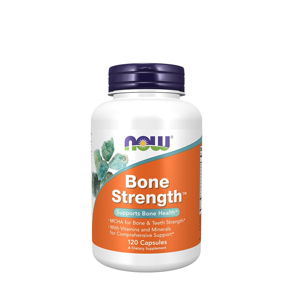 NOW - BONE STRENGTH - CSONTOK EGÉSZSÉGE - 120 KAPSZULA NOW - BONE STRENGTH - CSONTOK EGÉSZSÉGE - 120 KAPSZULA