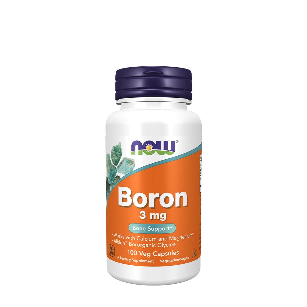 NOW - BÓR 3 MG KAPSZULA - BORON - 100 KAPSZULA NOW - BÓR 3 MG KAPSZULA - BORON - 100 KAPSZULA