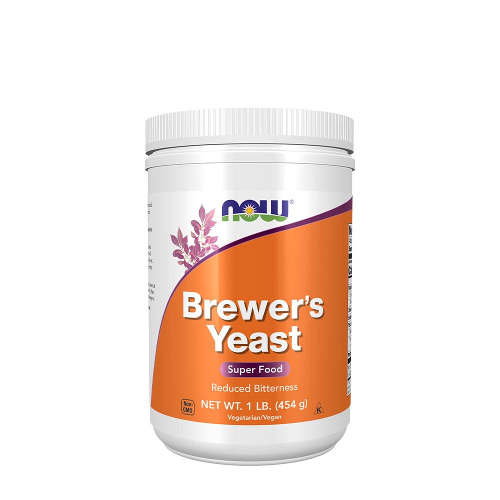 NOW - BREWER'S YEAST POWDER - SÖRÉLESZTŐ POR - 454 G NOW - BREWER'S YEAST POWDER - SÖRÉLESZTŐ POR - 454 G