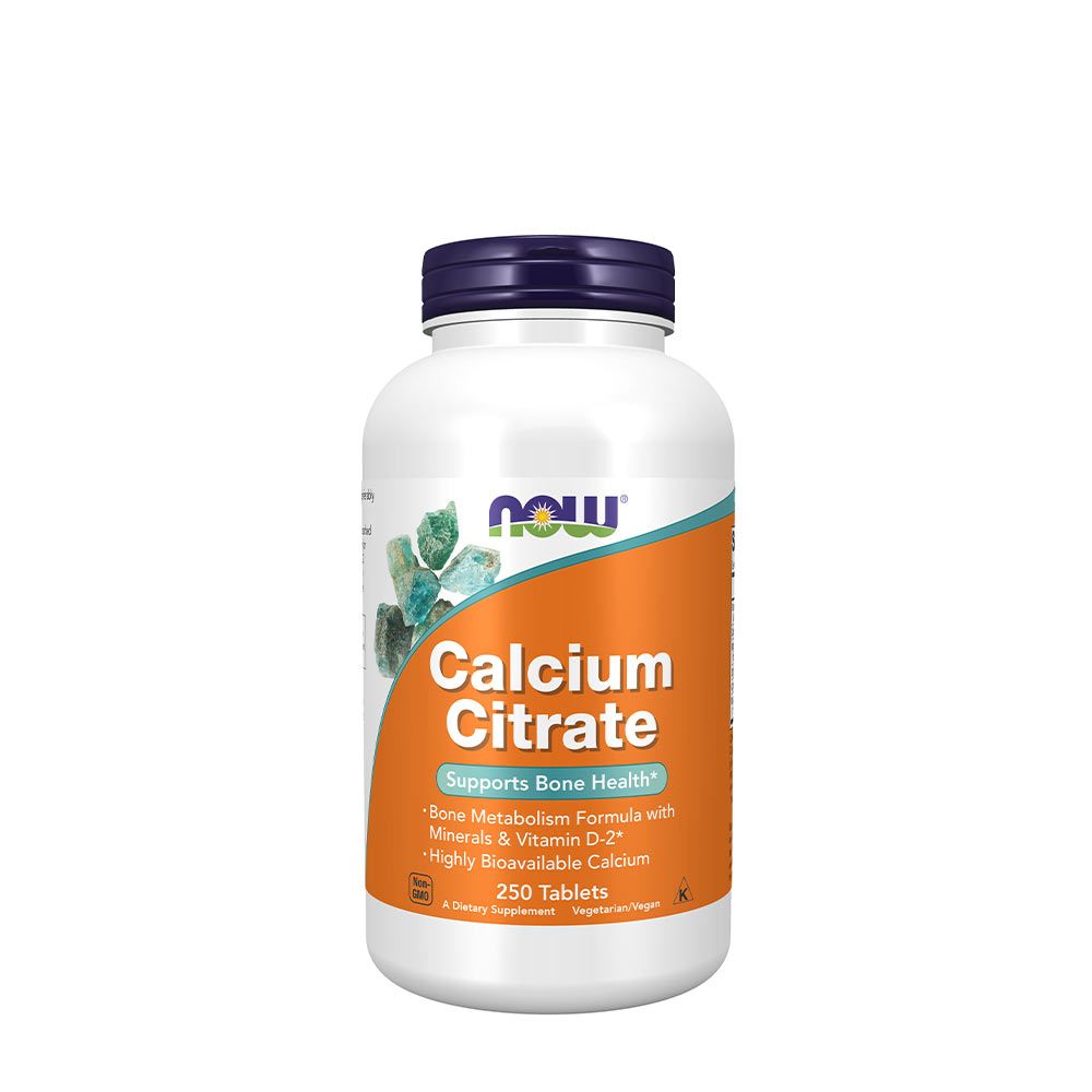 NOW - CALCIUM CITRATE - 250 TABLETTA NOW - CALCIUM CITRATE - 250 TABLETTA