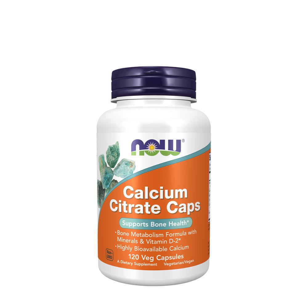 NOW - CALCIUM CITRATE - KALCIUM-CITRÁT KAPSZULA - 120 KAPSZULA NOW - CALCIUM CITRATE - KALCIUM-CITRÁT KAPSZULA - 120 KAPSZULA