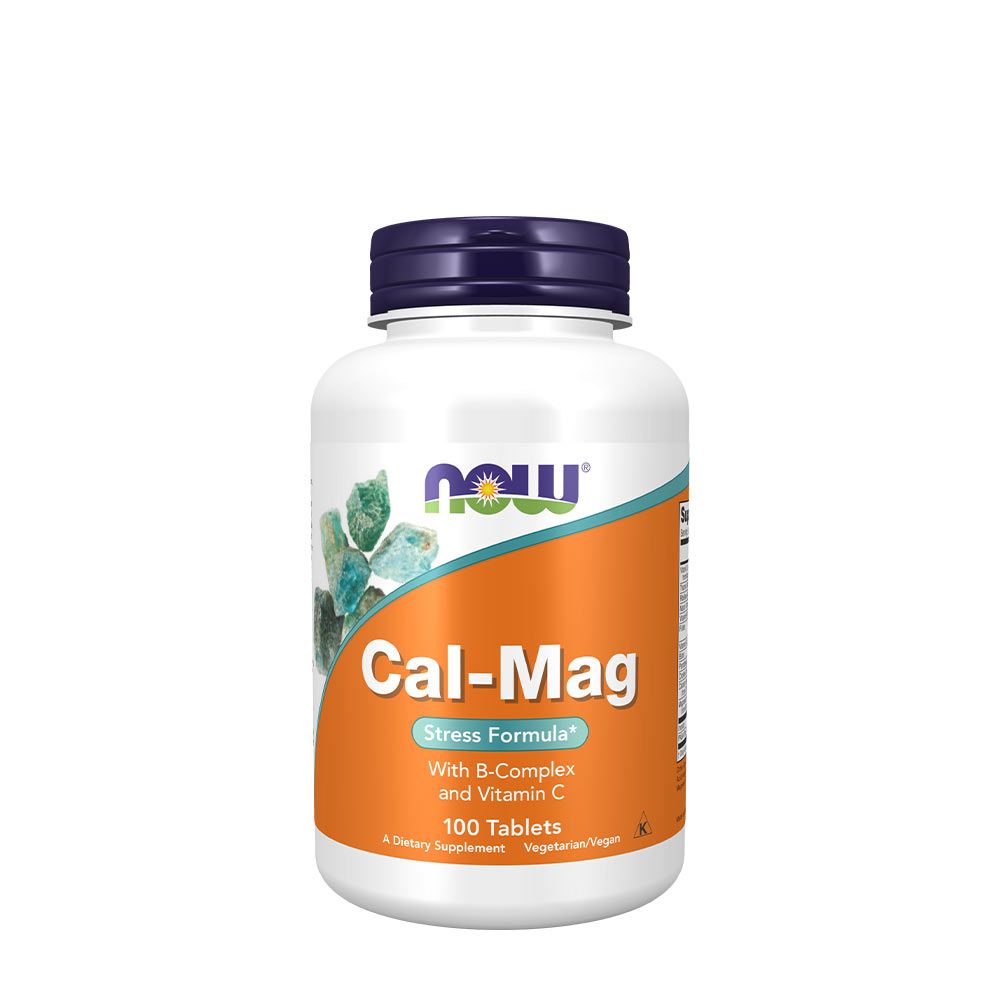 NOW - CAL-MAG STRESS FORMULA - KALCIUM ÉS MAGNÉZIUM - 100 TABLETTA NOW - CAL-MAG STRESS FORMULA - KALCIUM ÉS MAGNÉZIUM - 100 TABLETTA