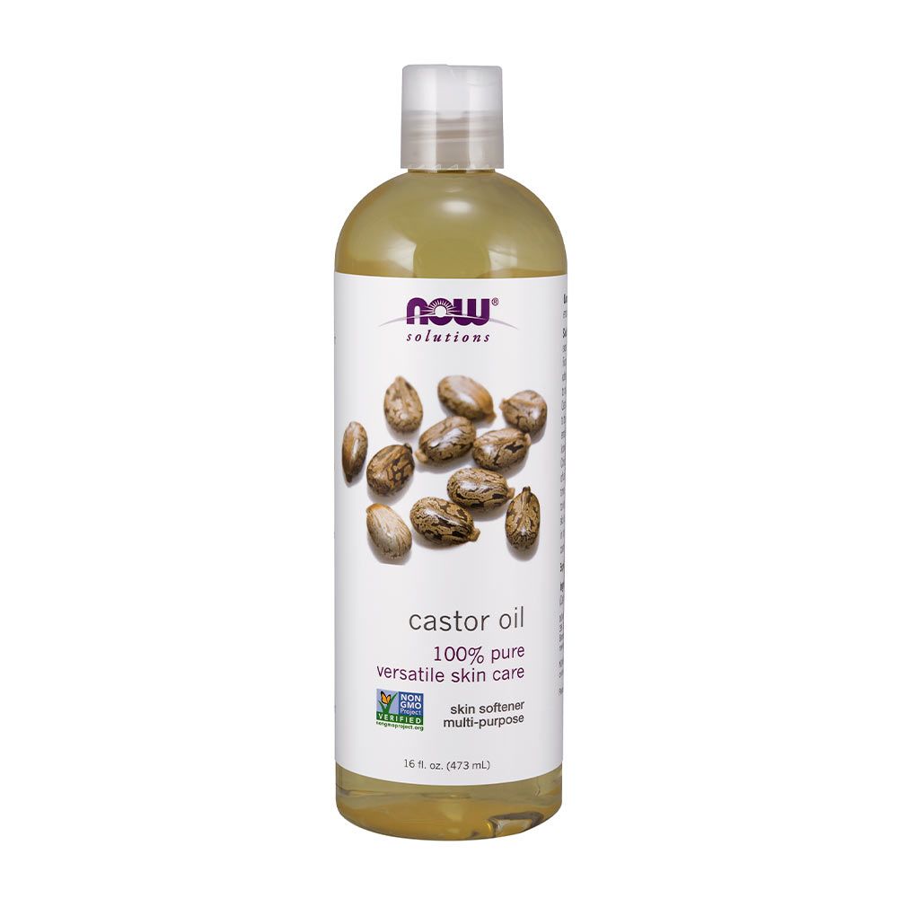 NOW - CASTOR OIL - RICINUSOLAJ - 473 ML NOW - CASTOR OIL - RICINUSOLAJ - 473 ML