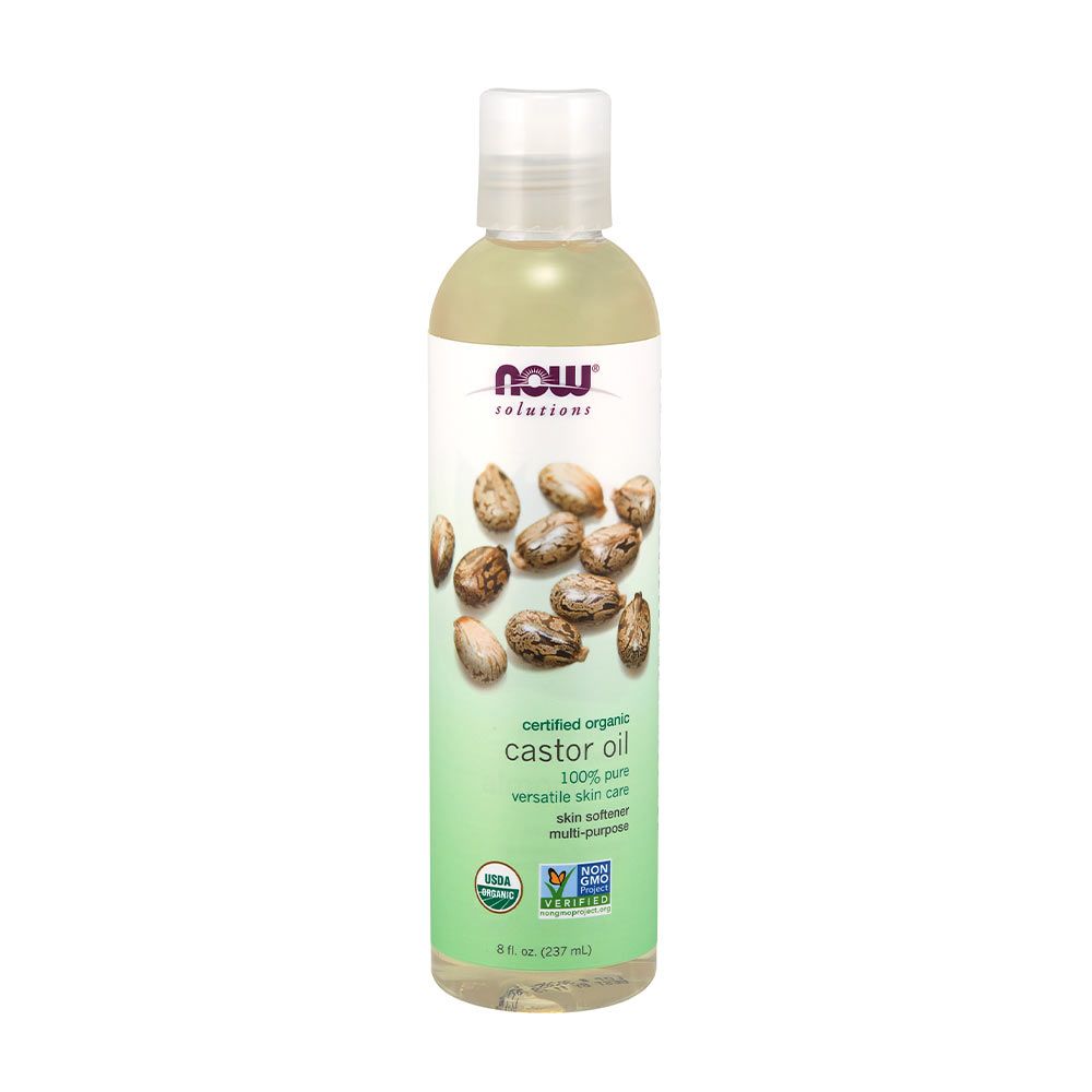 NOW - CASTOR OIL ORGANIC - TERMÉSZETES RICINUSOLAJ - 237 ML NOW - CASTOR OIL ORGANIC - TERMÉSZETES RICINUSOLAJ - 237 ML