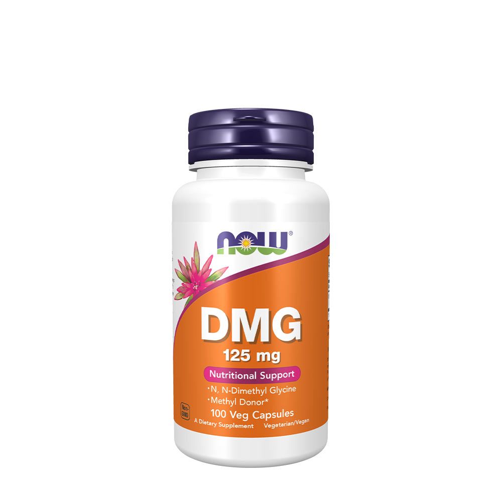 NOW - PANGÁMSAV - DMG 125 MG - DIMETHYLGLYCINE - 100 KAPSZULA NOW - PANGÁMSAV - DMG 125 MG - DIMETHYLGLYCINE - 100 KAPSZULA