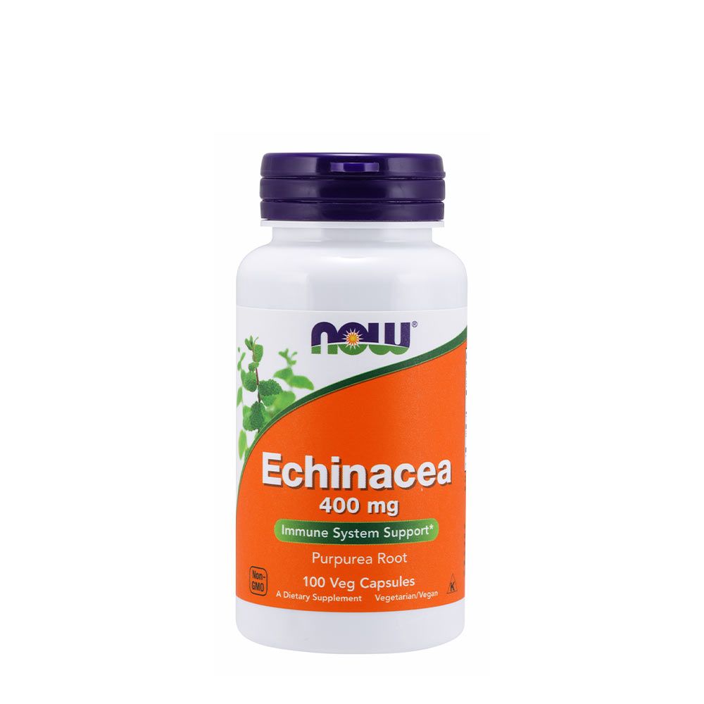 NOW - KASVIRÁG 400 MG - ECHINACEA - 100 KAPSZULA NOW - KASVIRÁG 400 MG - ECHINACEA - 100 KAPSZULA
