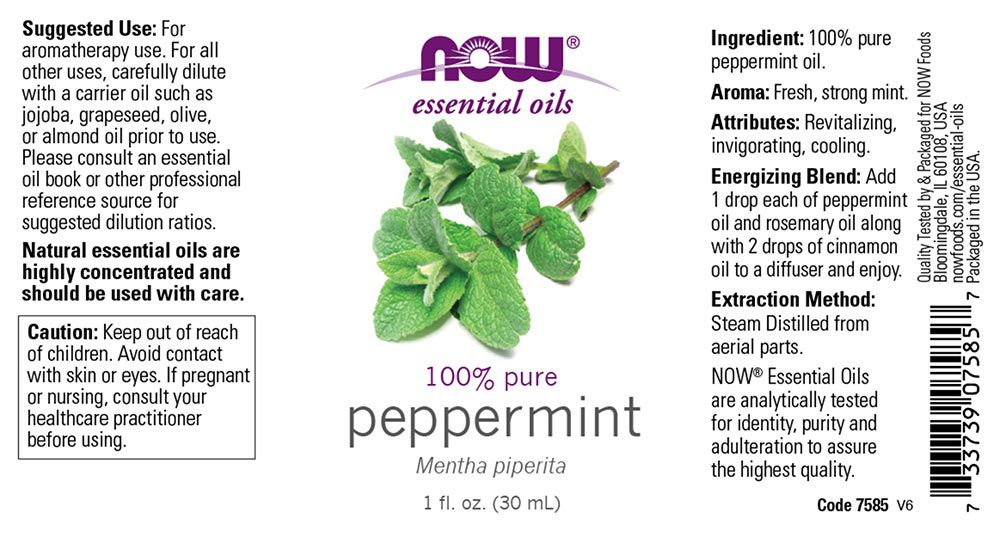 NOW - ESSENTIAL OILS - BORSMENTA OLAJ - 30 ML NOW - ESSENTIAL OILS - BORSMENTA OLAJ - 30 ML