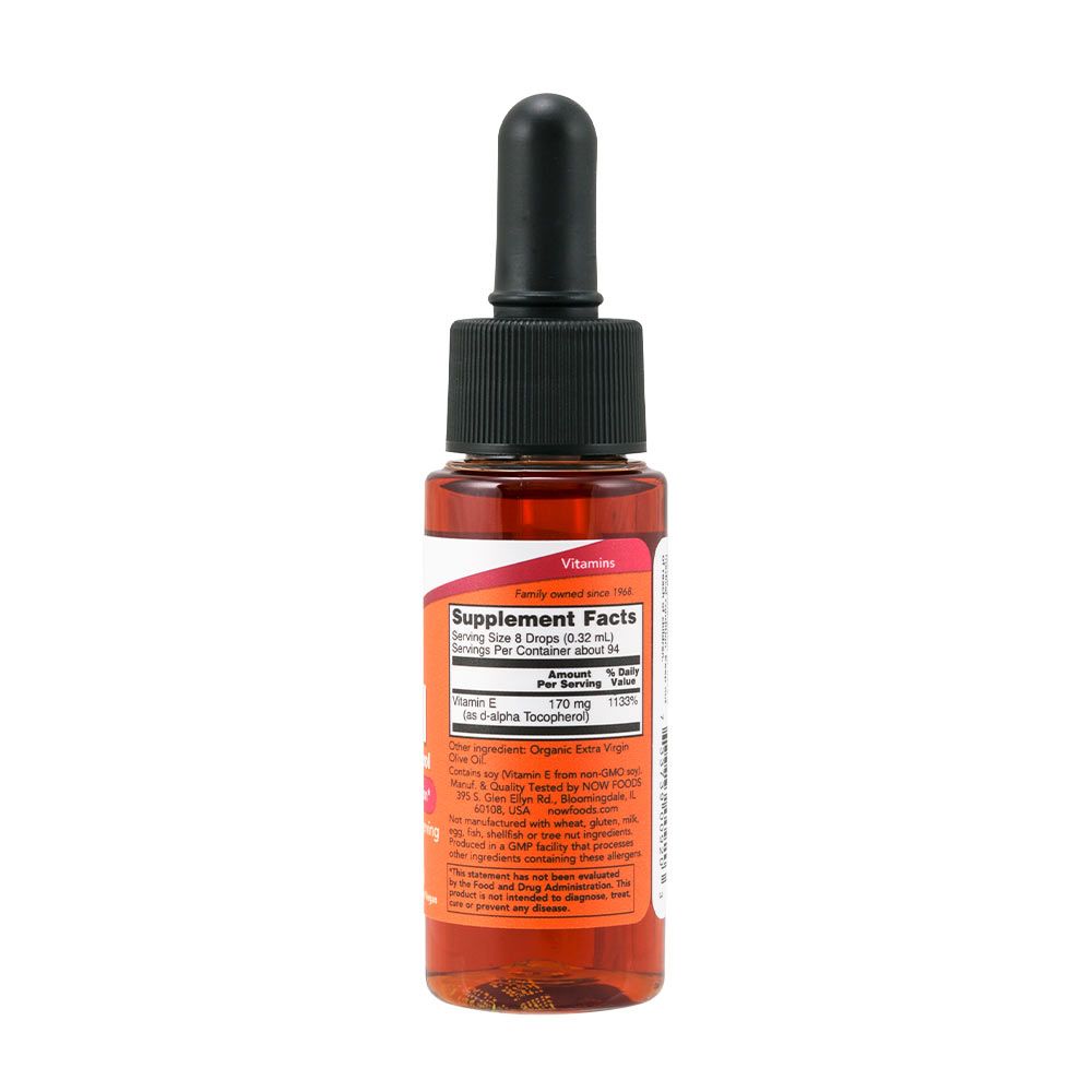 NOW - E-VITAMIN OLAJ - 29 ML NOW - E-VITAMIN OLAJ - 29 ML
