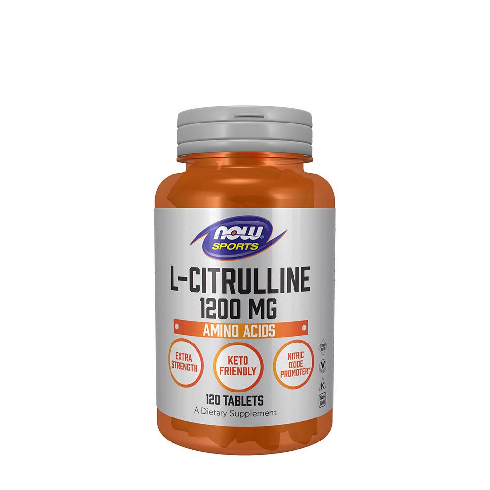 NOW - EXTRA ERŐS CITRULLIN 1200 MG - 120 TABLETTA NOW - EXTRA ERŐS CITRULLIN 1200 MG - 120 TABLETTA