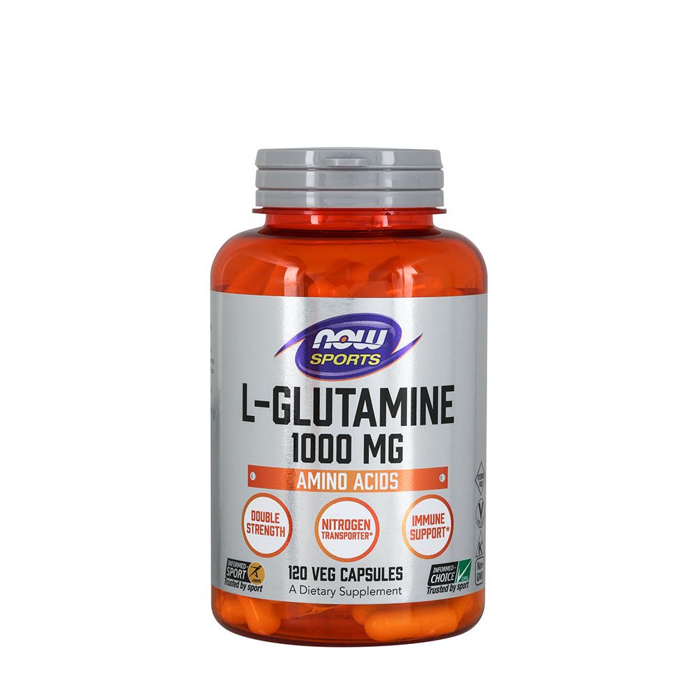 NOW - EXTRA ERŐS L-GLUTAMIN 1000 MG - 120 KAPSZULA NOW - EXTRA ERŐS L-GLUTAMIN 1000 MG - 120 KAPSZULA