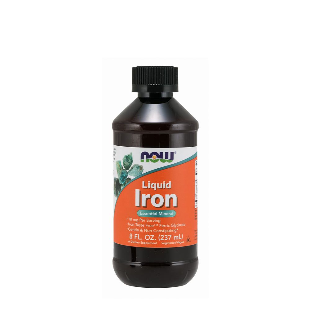 NOW - FOLYÉKONY VAS FORMULA - IRON LIQUID - 236 ML NOW - FOLYÉKONY VAS FORMULA - IRON LIQUID - 236 ML
