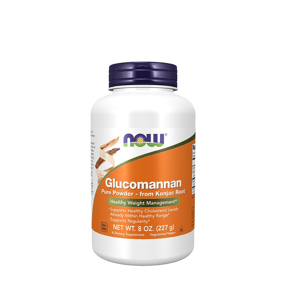 NOW - TÖMEGNÖVELŐ ROST KONJAC GYÖKÉRBŐL - GLUCOMANNAN PURE POWDER FROM KONJAC ROOT - 227 G NOW - TÖMEGNÖVELŐ ROST KONJAC GYÖKÉRBŐL - GLUCOMANNAN PURE POWDER FROM KONJAC ROOT - 227 G