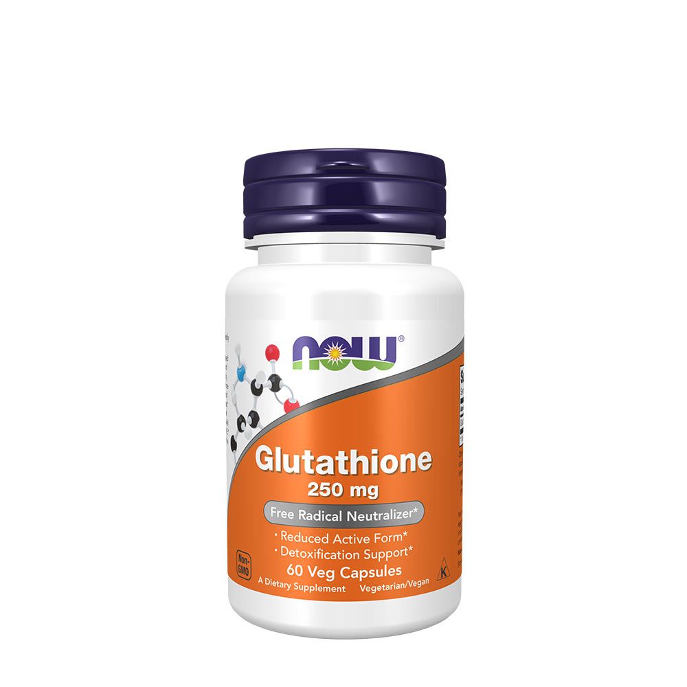 NOW - GLUTATION 250 MG - GLUTATHIONE - 60 KAPSZULA NOW - GLUTATION 250 MG - GLUTATHIONE - 60 KAPSZULA