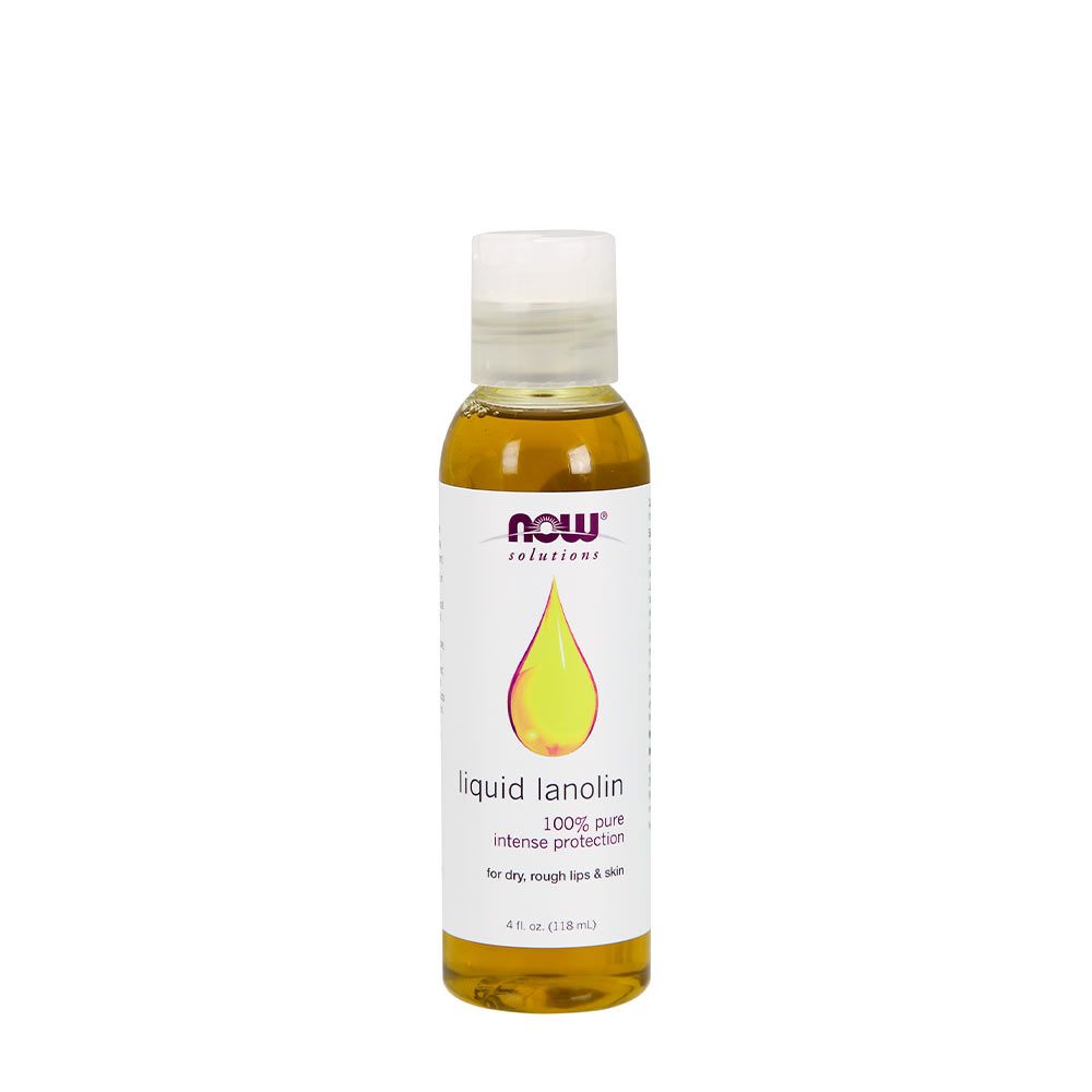 NOW - HIDRATÁLÓ TISZTA LANOLIN OLAJ - 100% PURE LIQUID LANOLIN OIL - 118 ML