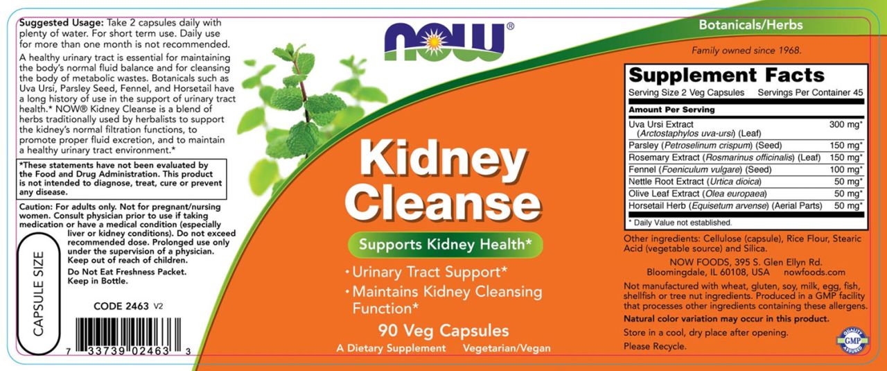 NOW - KIDNEY CLEANSE - VESETISZTÍTÓ - 90 KAPSZULA NOW - KIDNEY CLEANSE - VESETISZTÍTÓ - 90 KAPSZULA
