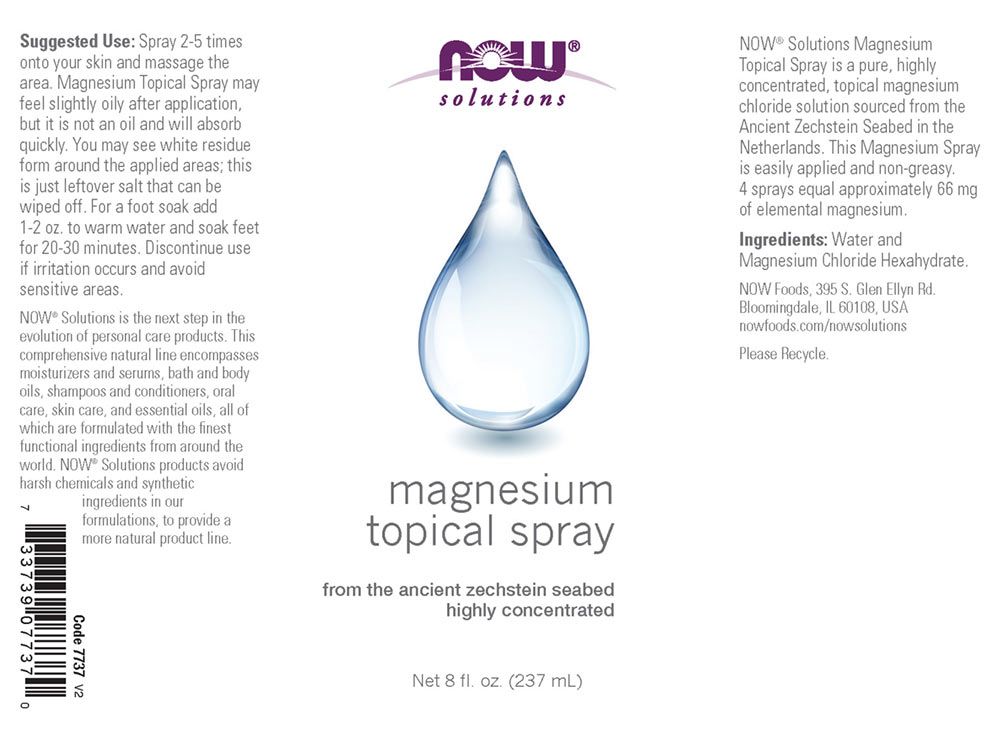 NOW - KONCENTRÁLT MAGNÉZIUM SPRAY - 237 ML NOW - KONCENTRÁLT MAGNÉZIUM SPRAY - 237 ML
