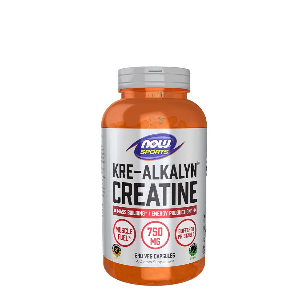 NOW - KRE-ALKALYN CREATINE - 240 KAPSZULA NOW - KRE-ALKALYN CREATINE - 240 KAPSZULA