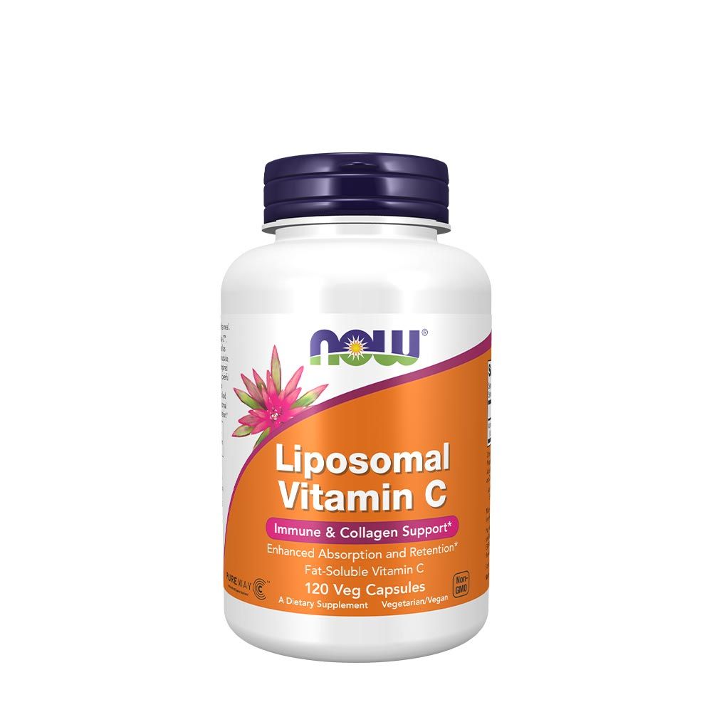 NOW - LIPOSZÓMÁS C-VITAMIN - LIPOSOMAL VITAMIN C - 120 KAPSZULA NOW - LIPOSZÓMÁS C-VITAMIN - LIPOSOMAL VITAMIN C - 120 KAPSZULA