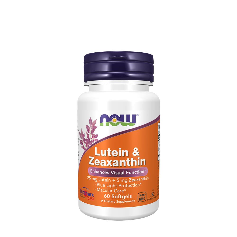 NOW - LUTEIN & ZEAXANTHIN - 60 KAPSZULA NOW - LUTEIN & ZEAXANTHIN - 60 KAPSZULA