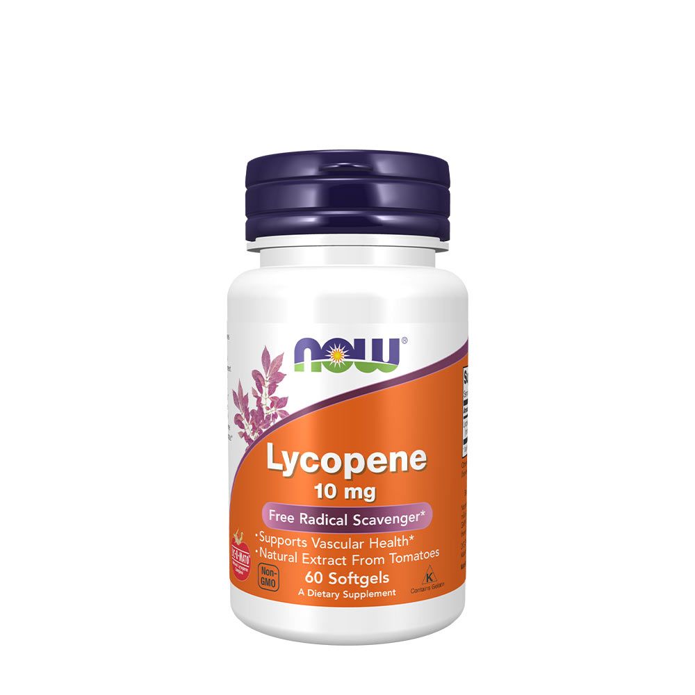 NOW - LYCOPENE 10 MG - 60 KAPSZULA NOW - LYCOPENE 10 MG - 60 KAPSZULA