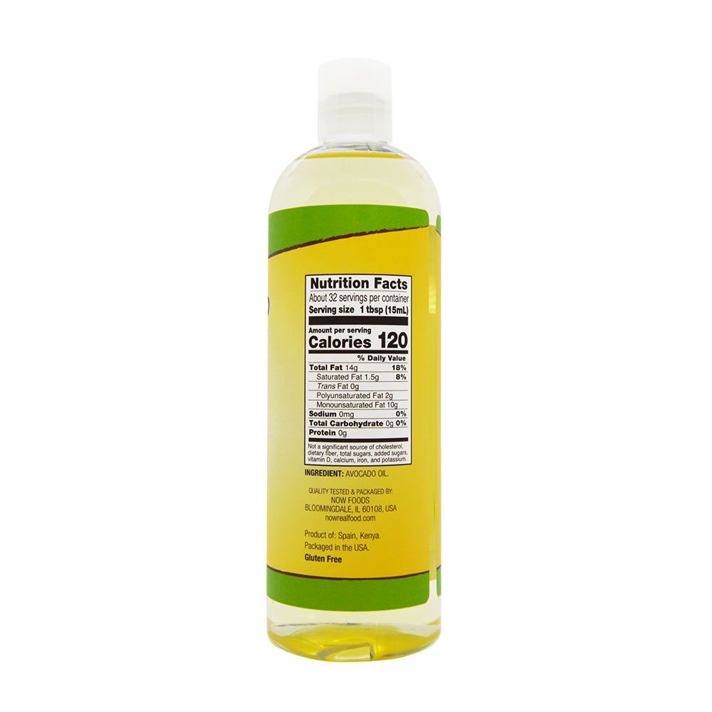 NOW - AVOCADO OIL - MAGAS TISZTASÁGÚ AVOKÁDÓ SÜTŐOLAJ - 500 ML NOW - AVOCADO OIL - MAGAS TISZTASÁGÚ AVOKÁDÓ SÜTŐOLAJ - 500 ML