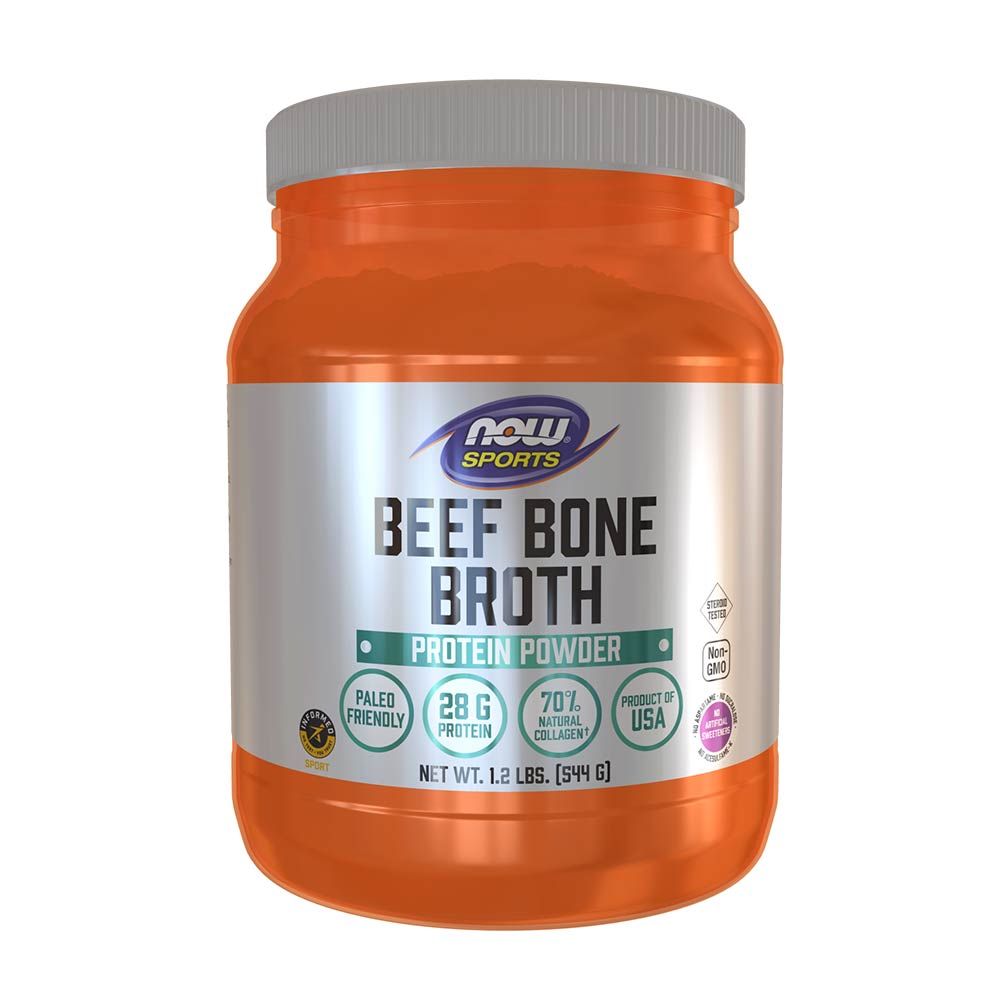 NOW - MARHACSONT FEHÉRJE POR - BEEF BONE BROTH POWDER - 544 G NOW - MARHACSONT FEHÉRJE POR - BEEF BONE BROTH POWDER - 544 G
