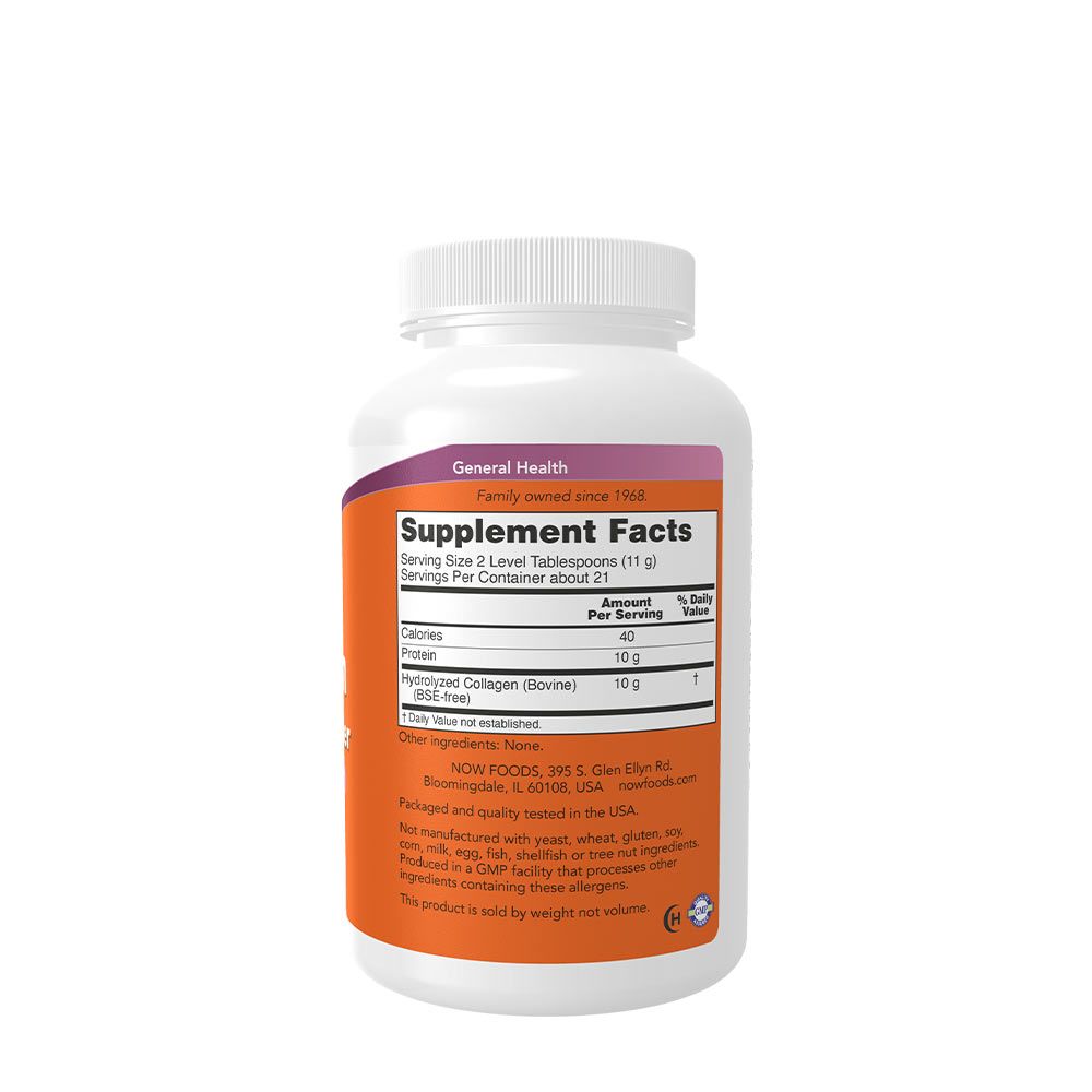 NOW - MARHAKOLLAGÉN POR - COLLAGEN PEPTIDES POWDER - 227 G NOW - MARHAKOLLAGÉN POR - COLLAGEN PEPTIDES POWDER - 227 G