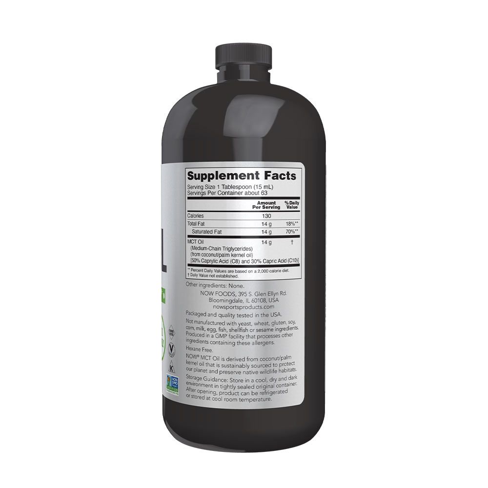 NOW - MCT OLAJ - 946 ML NOW - MCT OLAJ - 946 ML