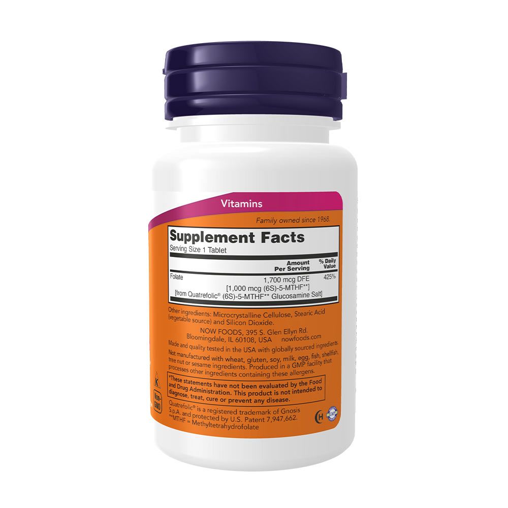 NOW - METIL-FOLÁT 1000 MCG - 90 TABLETTA NOW - METIL-FOLÁT 1000 MCG - 90 TABLETTA