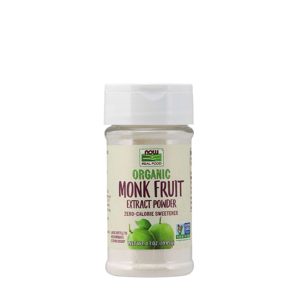 NOW - MONK FRUIT EXTRACT - NULLA KALÓRIATARTALMÚ ÉDESÍTŐSZER - 19.85 G NOW - MONK FRUIT EXTRACT - NULLA KALÓRIATARTALMÚ ÉDESÍTŐSZER - 19.85 G