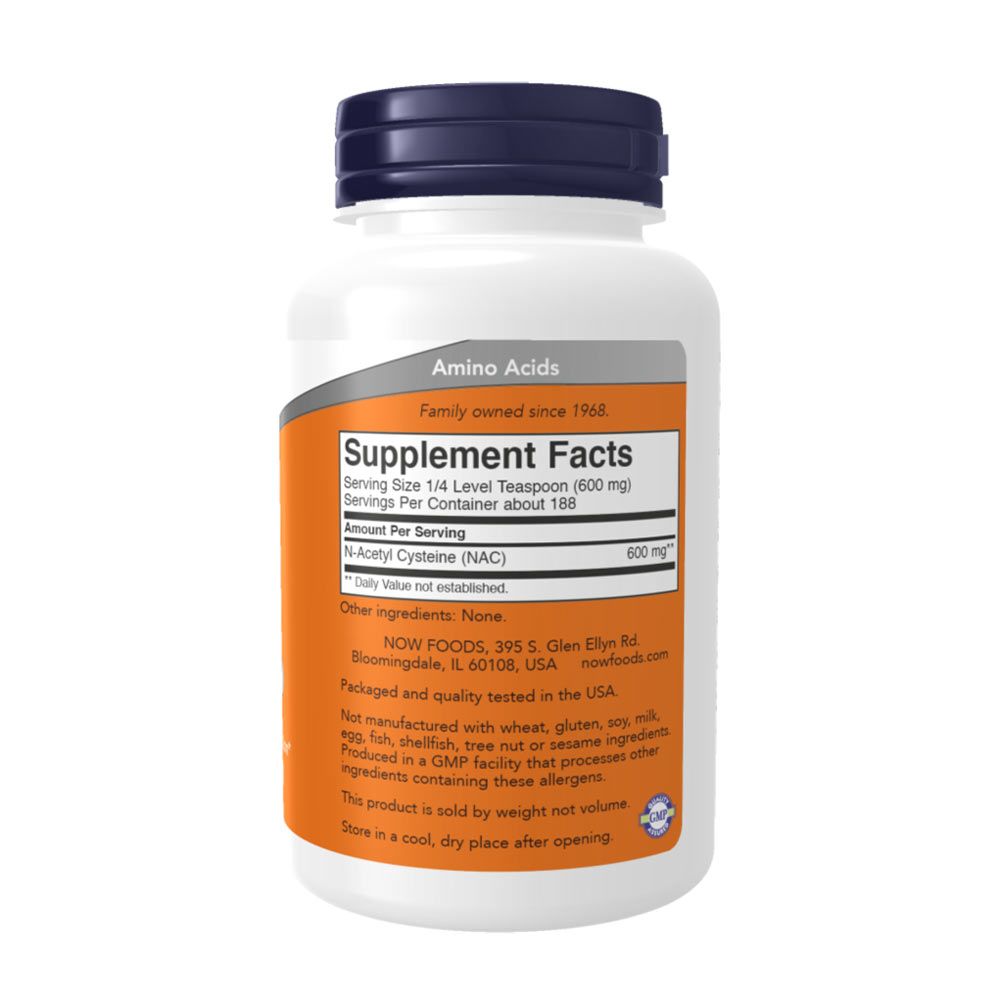 NOW - NAC PURE POWDER - 113 G NOW - NAC PURE POWDER - 113 G