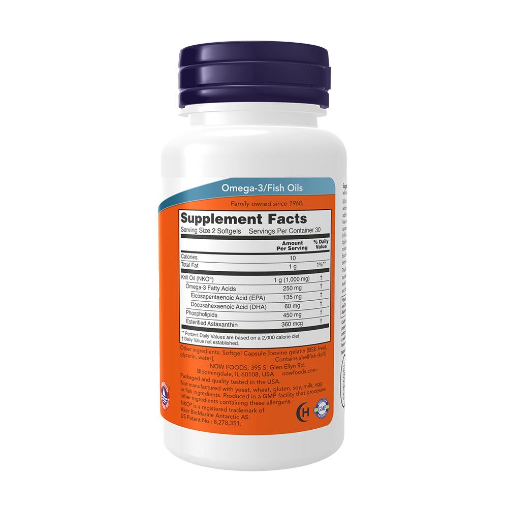 NOW - NEPTUN KRILL OLAJ OMEGA-3 ZSÍRSAVVAL - 60 KAPSZULA NOW - NEPTUN KRILL OLAJ OMEGA-3 ZSÍRSAVVAL - 60 KAPSZULA