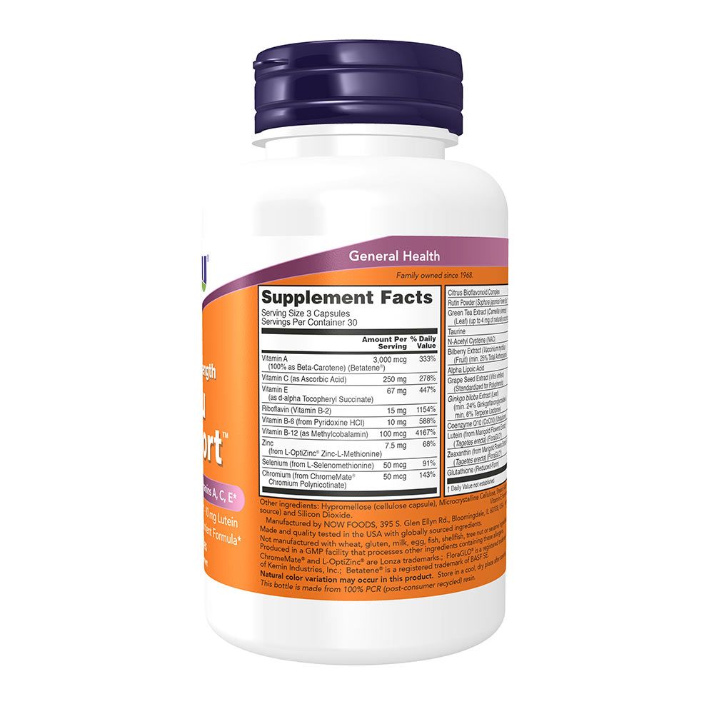 NOW - OCU SUPPORT CLINICAL STRENGTH CAPSULES - 90 KAPSZULA NOW - OCU SUPPORT CLINICAL STRENGTH CAPSULES - 90 KAPSZULA