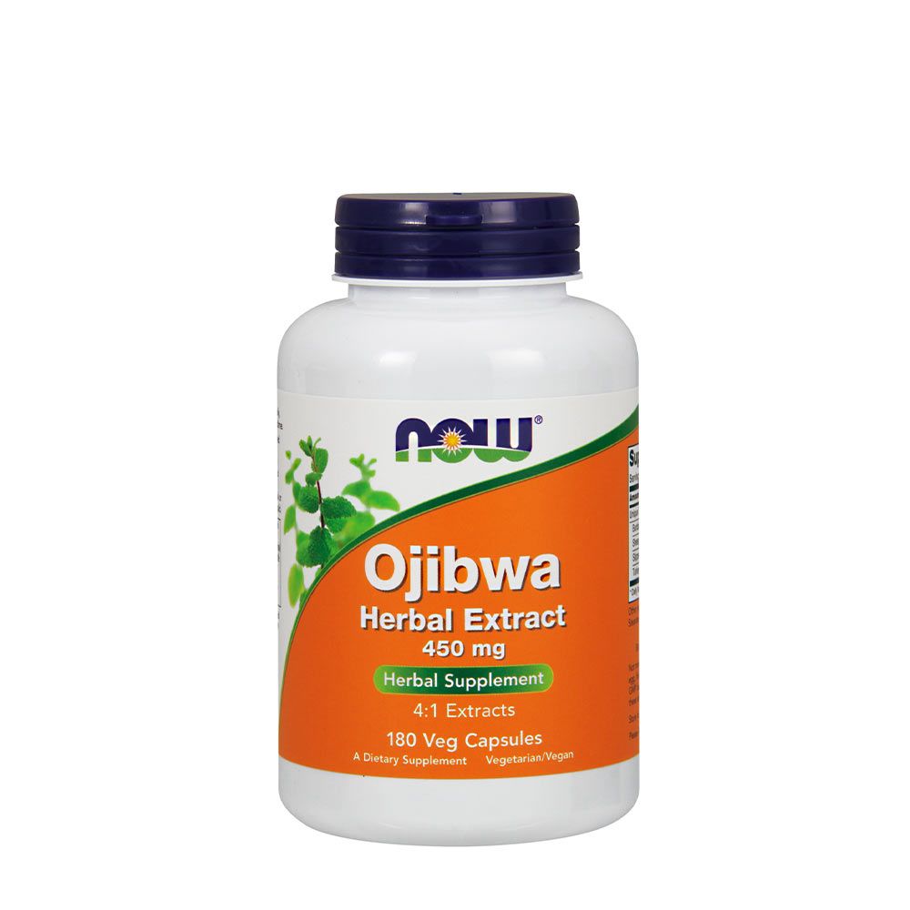 NOW - OJIBWA KIVONAT 450 MG HERBAL EXTRACT - 180 KAPSZULA NOW - OJIBWA KIVONAT 450 MG HERBAL EXTRACT - 180 KAPSZULA