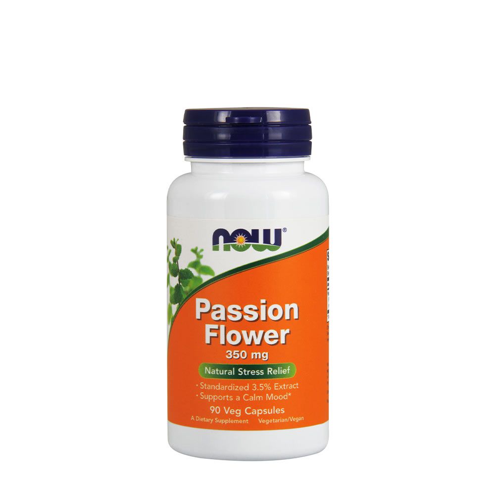 NOW - PASSION FLOWER 350 MG - GOLGOTAVIRÁG KIVONAT - 90 KAPSZULA NOW - PASSION FLOWER 350 MG - GOLGOTAVIRÁG KIVONAT - 90 KAPSZULA