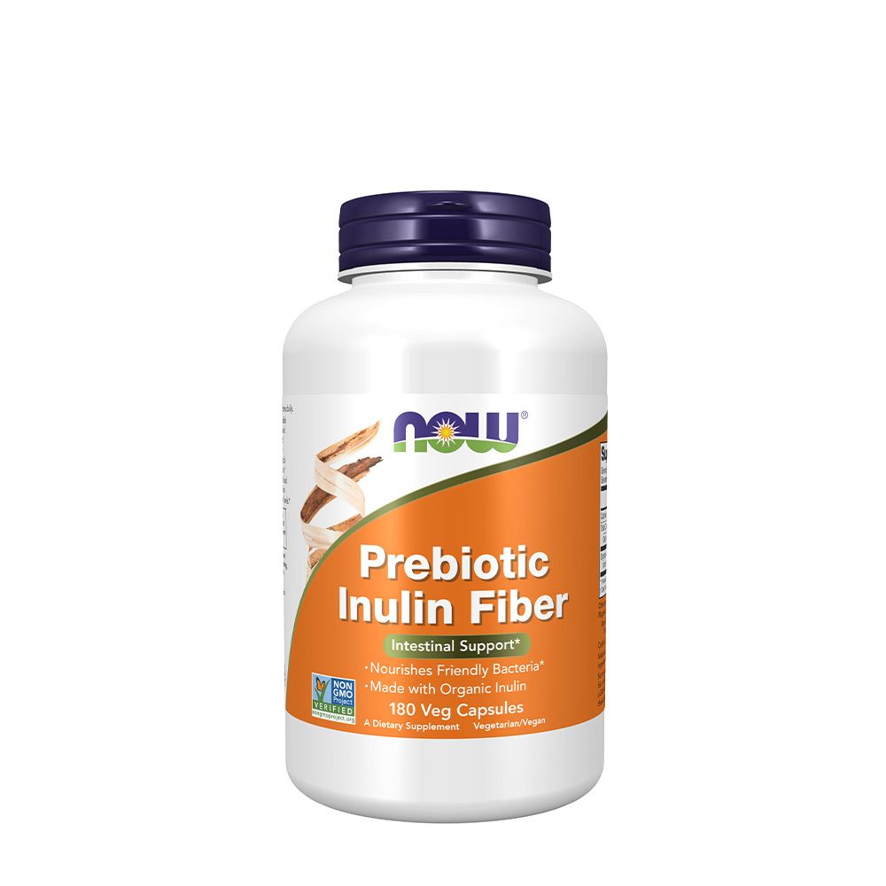 NOW - PREBIOTIKUS INULIN ROST - PREBIOTIC INULIN FIBER - 180 KAPSZULA NOW - PREBIOTIKUS INULIN ROST - PREBIOTIC INULIN FIBER - 180 KAPSZULA