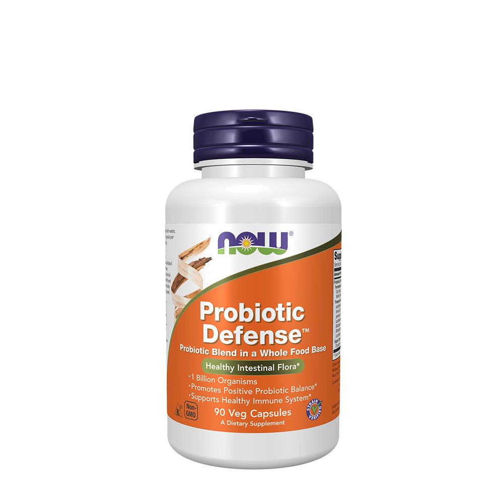 NOW - PROBIOTIC DEFENSE - PROBIOTIKUM - 90 KAPSZULA NOW - PROBIOTIC DEFENSE - PROBIOTIKUM - 90 KAPSZULA