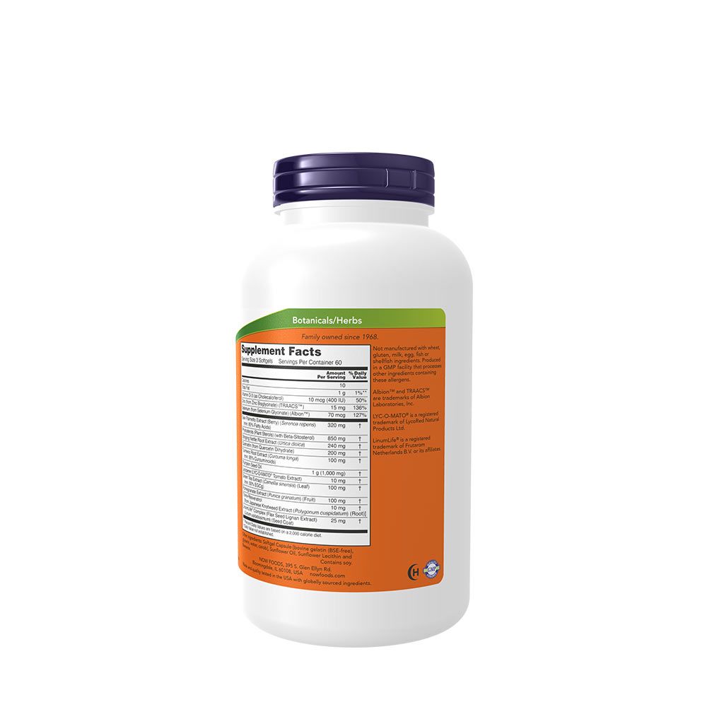 NOW - PROSZTATA EGÉSZSÉGÉT TÁMOGATÓ KAPSZULA - CLINICAL PROSTATE HEALTH - 180 KAPSZULA NOW - PROSZTATA EGÉSZSÉGÉT TÁMOGATÓ KAPSZULA - CLINICAL PROSTATE HEALTH - 180 KAPSZULA