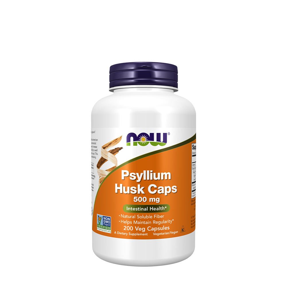 NOW - PSYLLIUM HUSK – ÚTIFŰMAGHÉJ 500 MG - 200 KAPSZULA NOW - PSYLLIUM HUSK – ÚTIFŰMAGHÉJ 500 MG - 200 KAPSZULA
