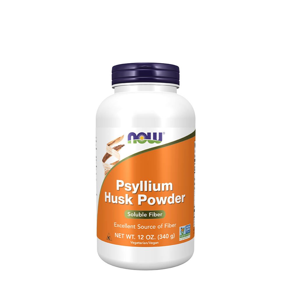 NOW - PSYLLIUM HUSK POWDER - ÚTIFŰMAGHÉJ POR - 340 G