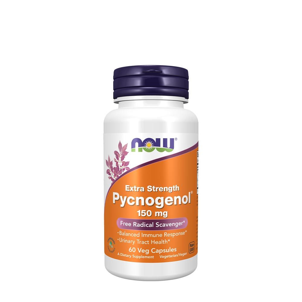 NOW - PYCNOGENOL - EXTRA MAGAS HATÓANYAGTARTALOM 150 MG - 60 KAPSZULA