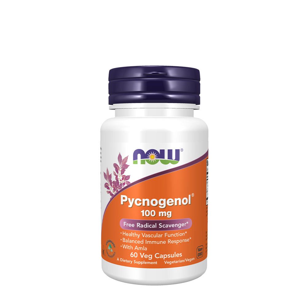 NOW - PYCNOGENOL 100 MG - 60 KAPSZULA NOW - PYCNOGENOL 100 MG - 60 KAPSZULA