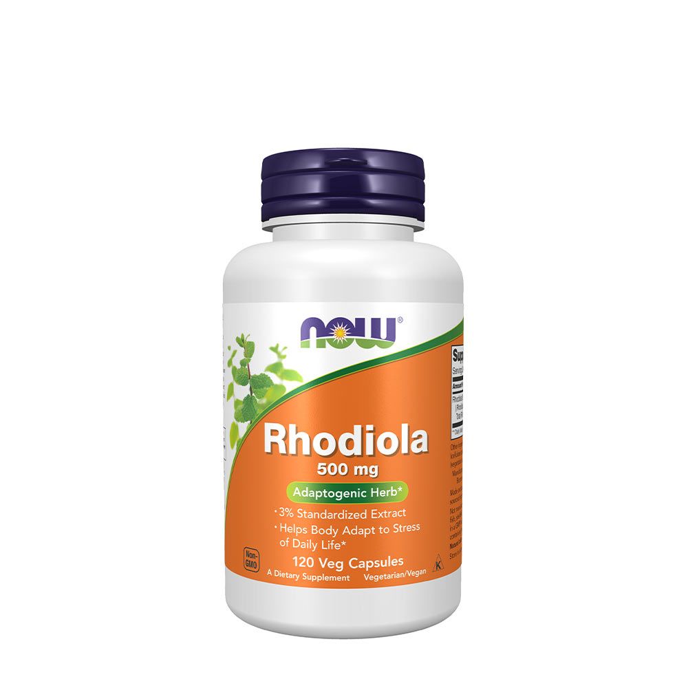 NOW - RHODIOLA - ARANYGYÖKÉR 500 MG - 120 KAPSZULA NOW - RHODIOLA - ARANYGYÖKÉR 500 MG - 120 KAPSZULA