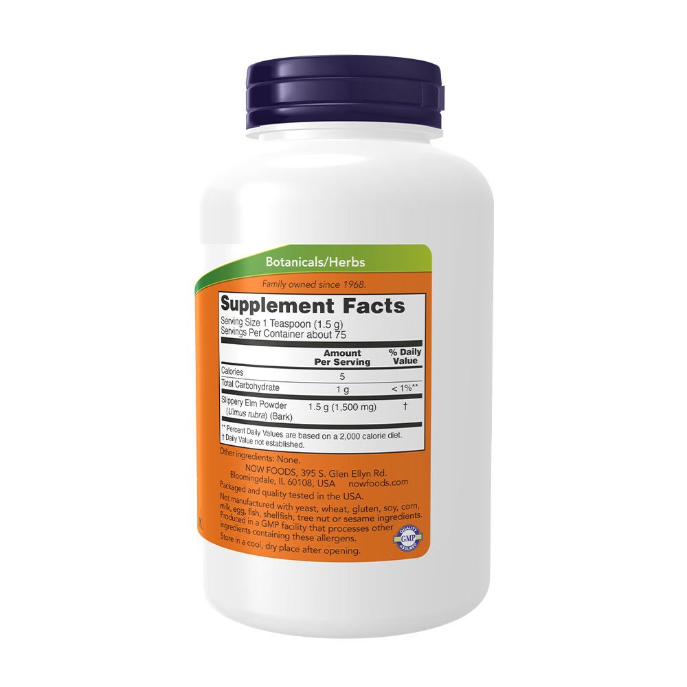 NOW - SLIPPERY ELM - VÖRÖS SZIL POR - 113 G NOW - SLIPPERY ELM - VÖRÖS SZIL POR - 113 G