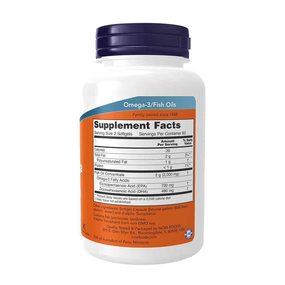 NOW - SUPER OMEGA EPA - 360 MG KONCENTRÁLT OMEGA 3 - 120 KAPSZULA NOW - SUPER OMEGA EPA - 360 MG KONCENTRÁLT OMEGA 3 - 120 KAPSZULA