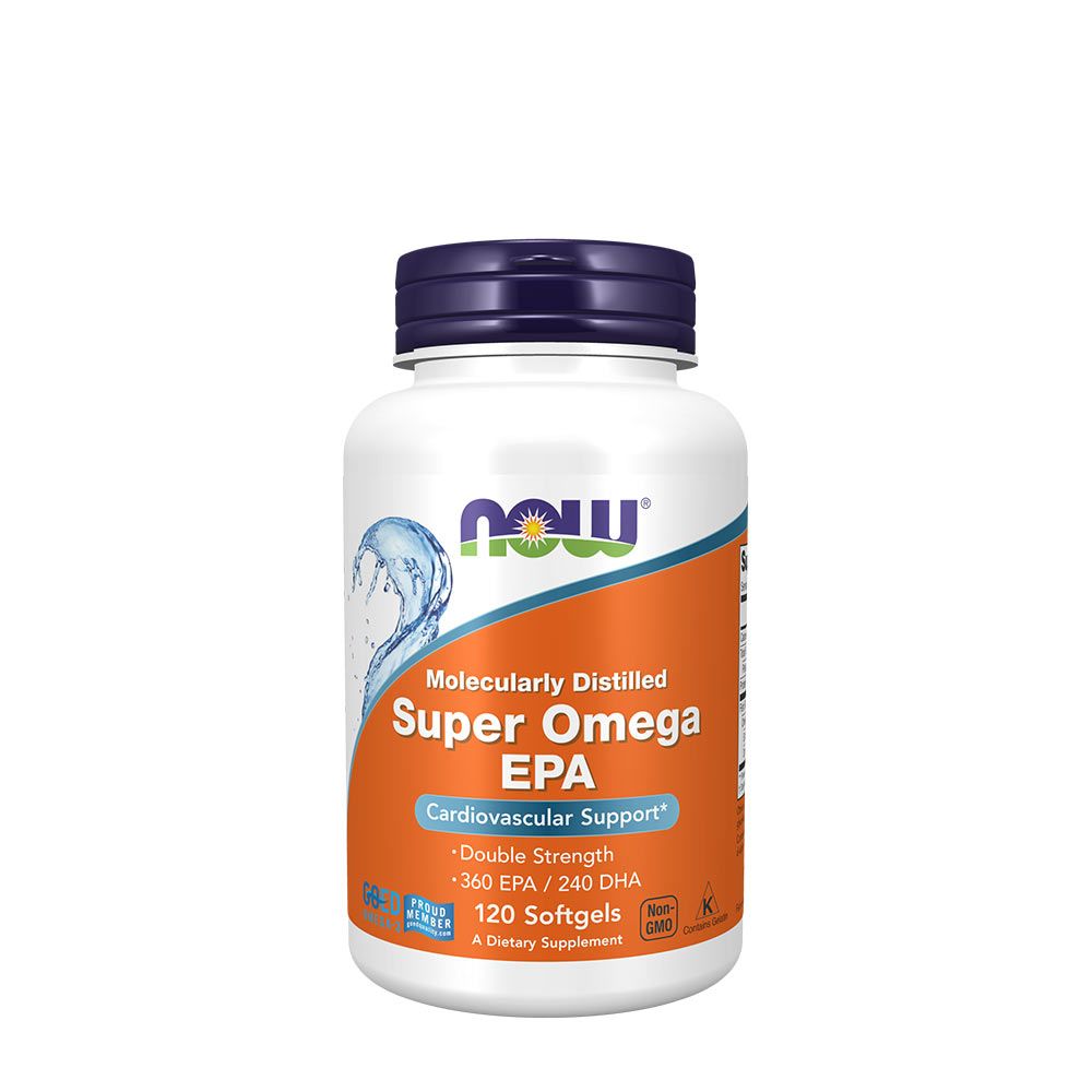 NOW - SUPER OMEGA EPA - 360 MG KONCENTRÁLT OMEGA 3 - 120 KAPSZULA NOW - SUPER OMEGA EPA - 360 MG KONCENTRÁLT OMEGA 3 - 120 KAPSZULA